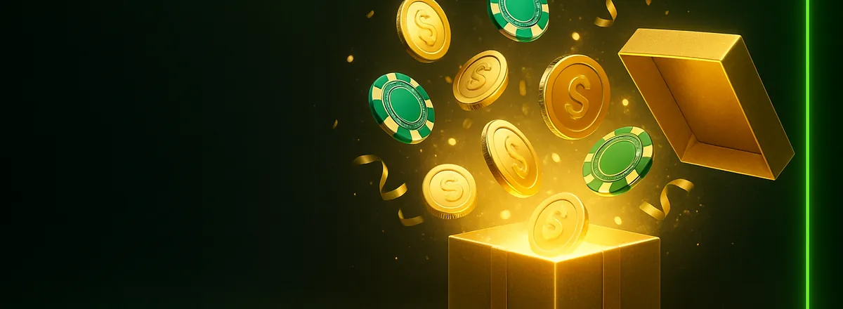 O bónus de boas-vindas do casino cobre os seus 4 primeiros depósitos